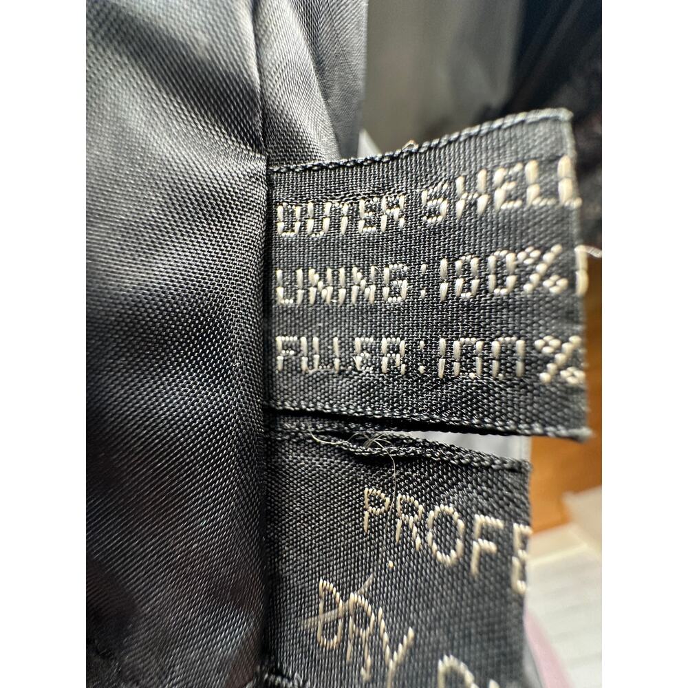 Steinmark L Wilsons $650 Heavy LEATHER Motorcycle Jacket Rider Safety Black 44 - Picture 8 of 12